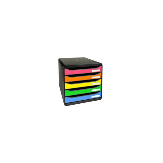 EXACOMPTA Module de classement BIG-BOX PLUS, 5 tiroirs