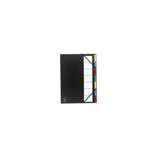 EXACOMPTA Trieur Harmonika, PP, 7 compartiments, assorti x6