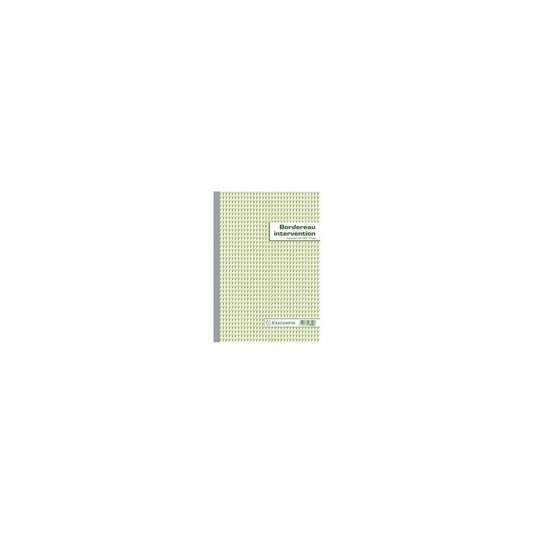 EXACOMPTA Manifold "Bordereau intervention", dupli