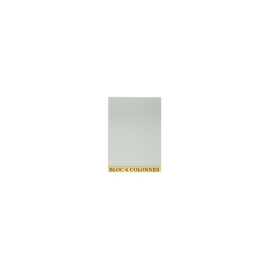 EXACOMPTA Bloc de contrôle comptable, 297 x 210 mm