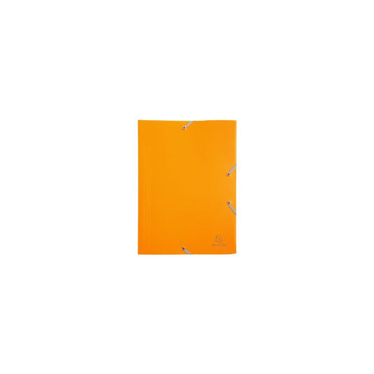 EXACOMPTA Chemise à élastiques Opaque Eco, PP, A4, jaune