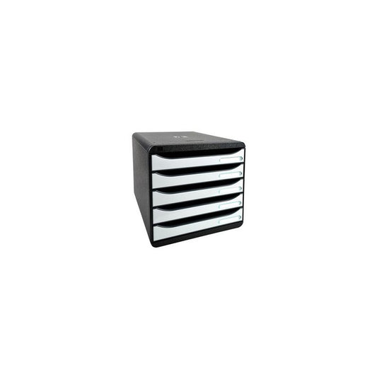 EXACOMPTA Module de classement BIG-BOX PLUS, 5 tiroirs,blanc
