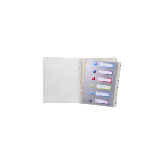 EXACOMPTA Protège-documents, A4, 10 pochettes, transparent