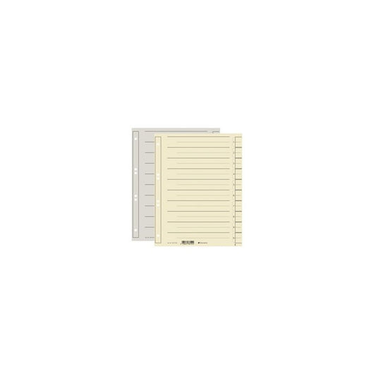 EXACOMPTA Intercalaires, A4 extra large, chamois
