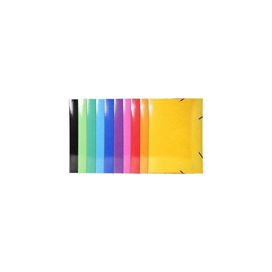 EXACOMPTA Chemise à élastiques 3 rabats Iderama, A3, carton x10