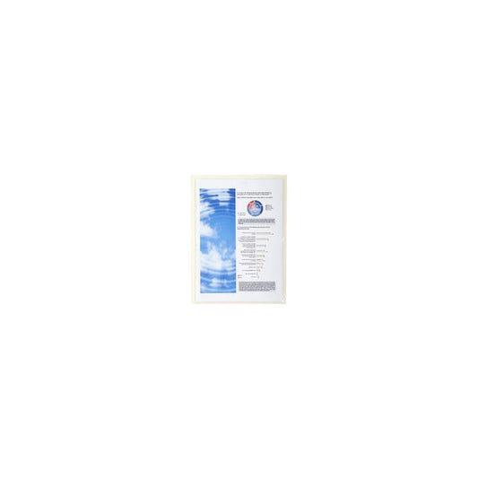 EXACOMPTA Pochette adhésive, A4, cristal transparent