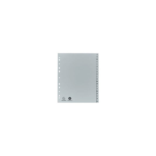 EXACOMPTA Intercalaire en plastique, A-Z, A4+, 20 touches