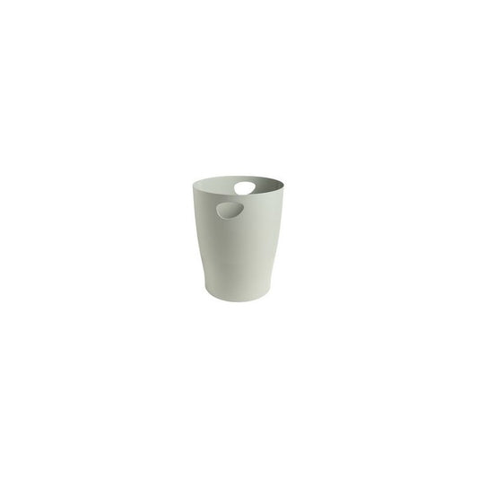 EXACOMPTA Corbeille à papier ECOBIN, 15 litres, gris