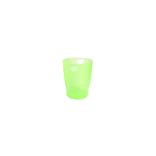 EXACOMPTA Corbeille à papier ECOBIN, 15 litres, vert pomme