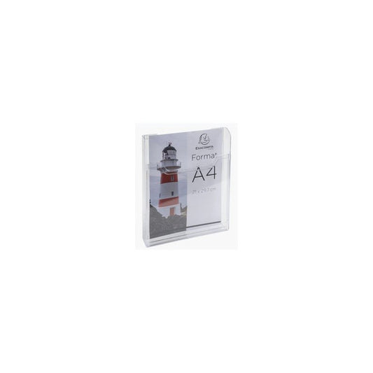 EXACOMPTA Distributeur de prospectus, A4 portrait, cristal