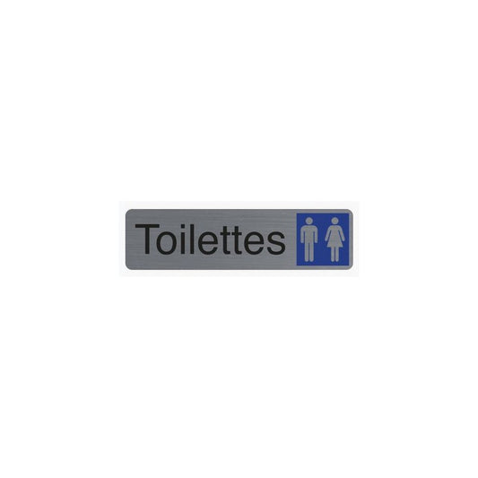 EXACOMPTA Plaque de signalisation "Toilettes Dame/Homme"