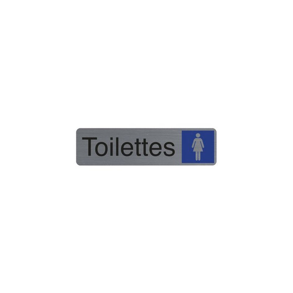 EXACOMPTA Plaque de signalisation "Toilettes Dame"