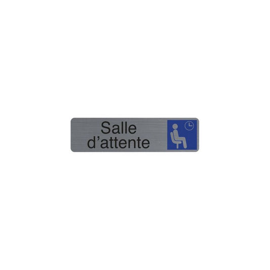 EXACOMPTA Plaque de signalisation "Salle d'attente"