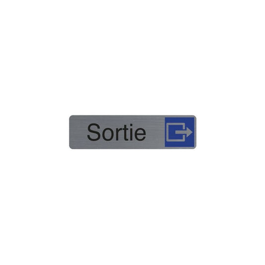 EXACOMPTA Plaque de signalisation "Sortie"