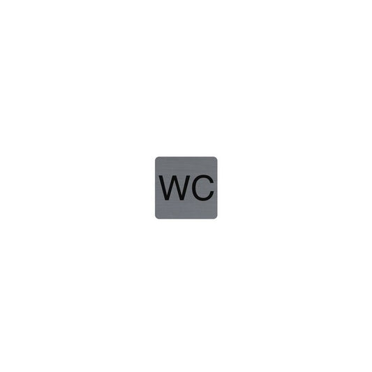 EXACOMPTA Plaque de signalisation "WC"