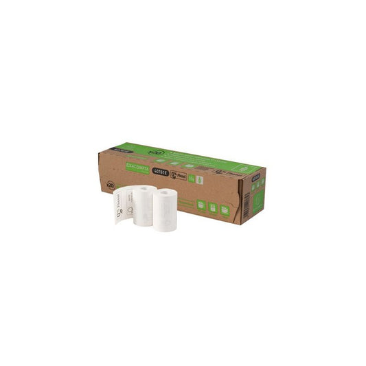 EXACOMPTA Bobine thermique pour caisse, 80 mm x 76 mm, blanc x10