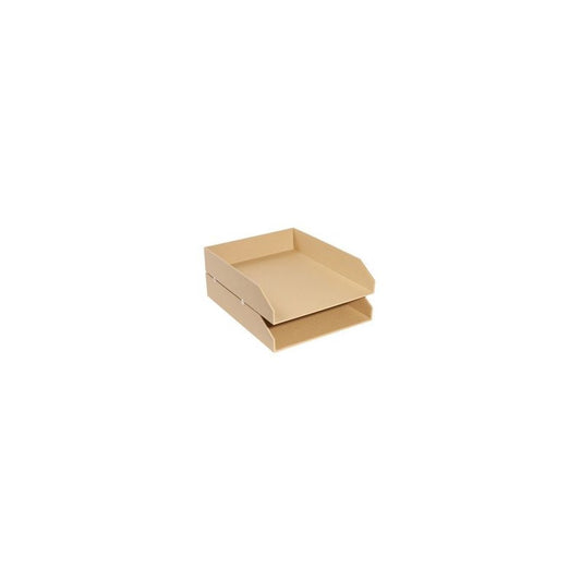 EXACOMPTA Set de corbeilles à courrier Office by Me, beige