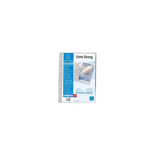 EXACOMPTA Pochette Extra Strong, A4, PP, transparent