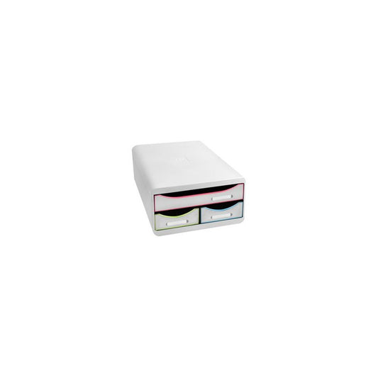 EXACOMPTA Module de classement SMALL-BOX, blanc/arlequin