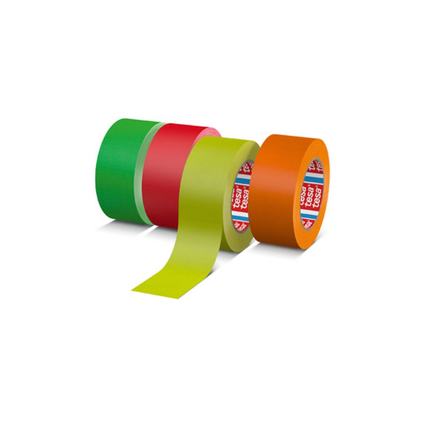 tesa Ruban adhésif 4671 Fluo, 25 mm x 25 m, vert fluo