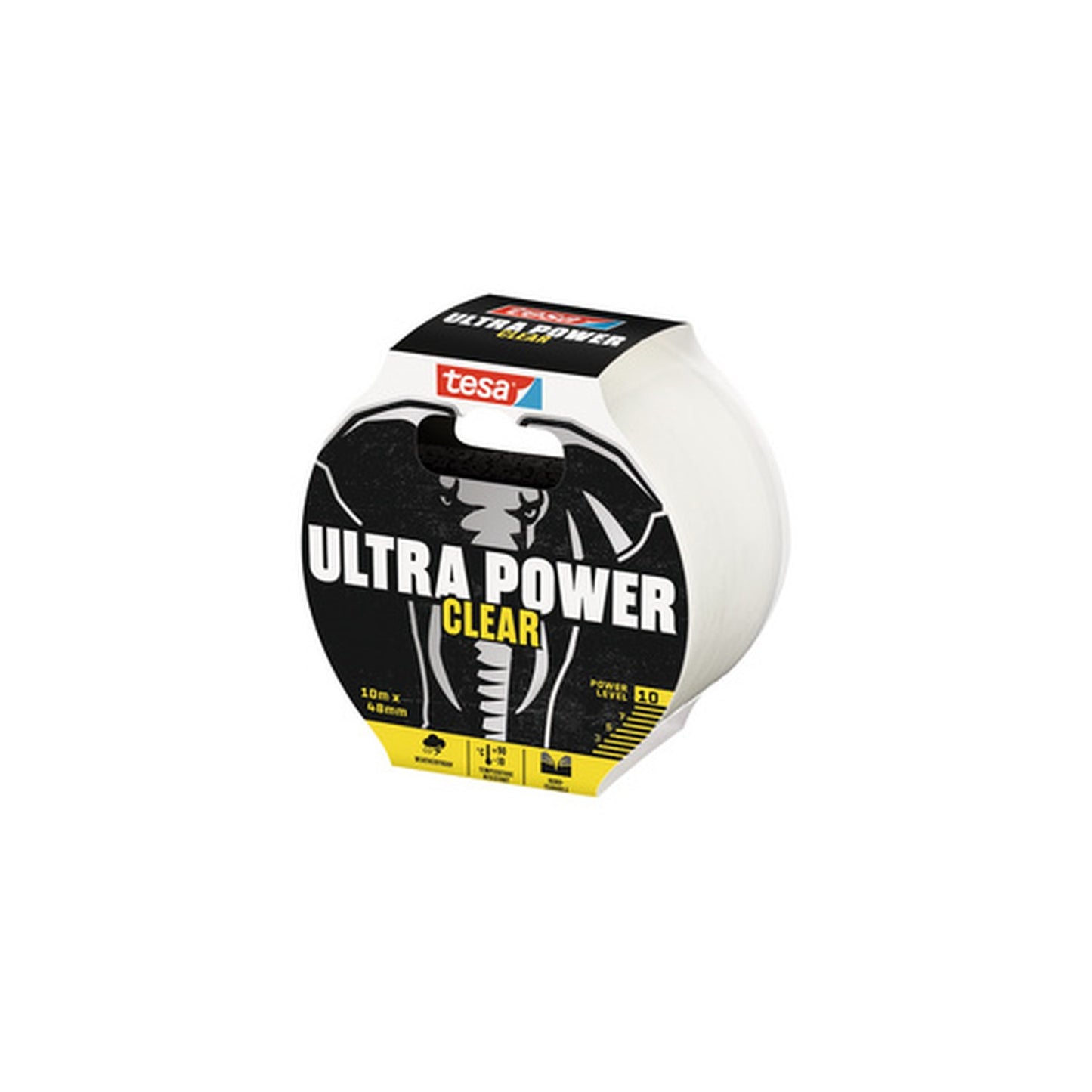 tesa Ruban de réparation ULTRA POWER CLEAR, 48 mm x 20,0 m