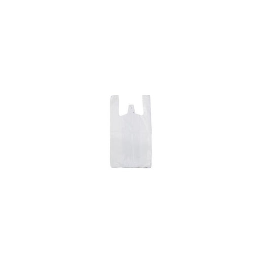 dm-folien Sac en plastique, en bloc, en HDPE, blanc