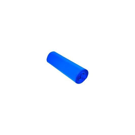 dm-folien Sac poubelle, bleu, 120 litres, LDPE, 100 microns