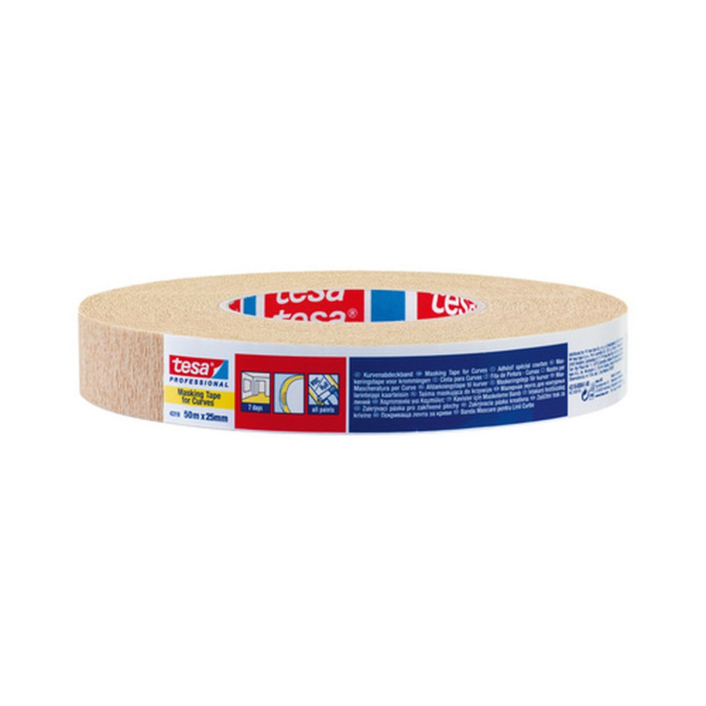 tesa Adhésif masquage papier pour peinture 4319,30 mm x 50 m