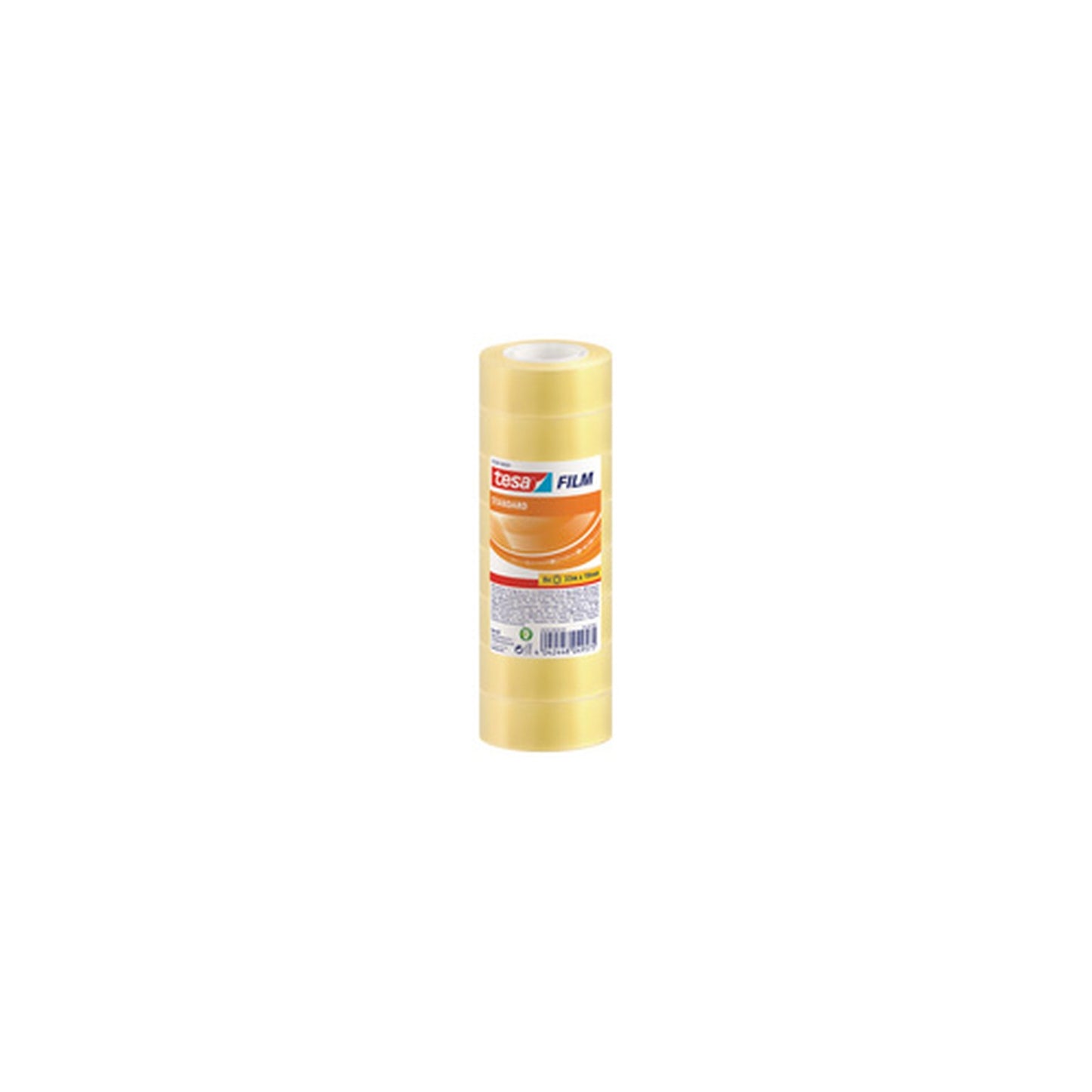 tesa Film Ruban adhésif standard, 19 mm x 10 m, transparent
