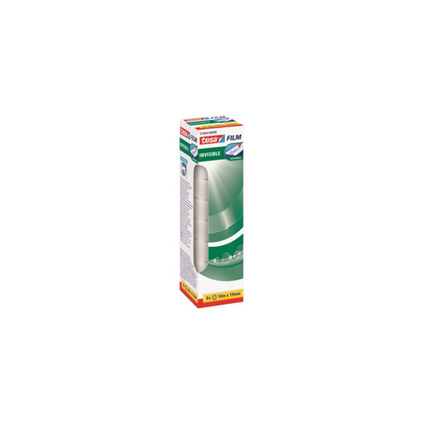 tesa Film Ruban adhésif, mat invisible, 19 mm x 10 m