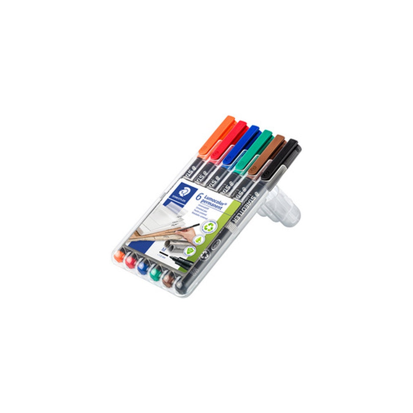 STAEDTLER Marqueur permanent 317M Lumocolor, étui de 8