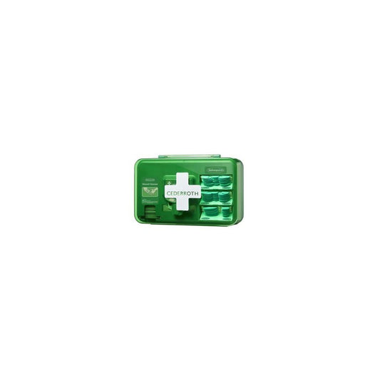 CEDERROTH Kit de premiers secours Wound Care Dispenser Blue