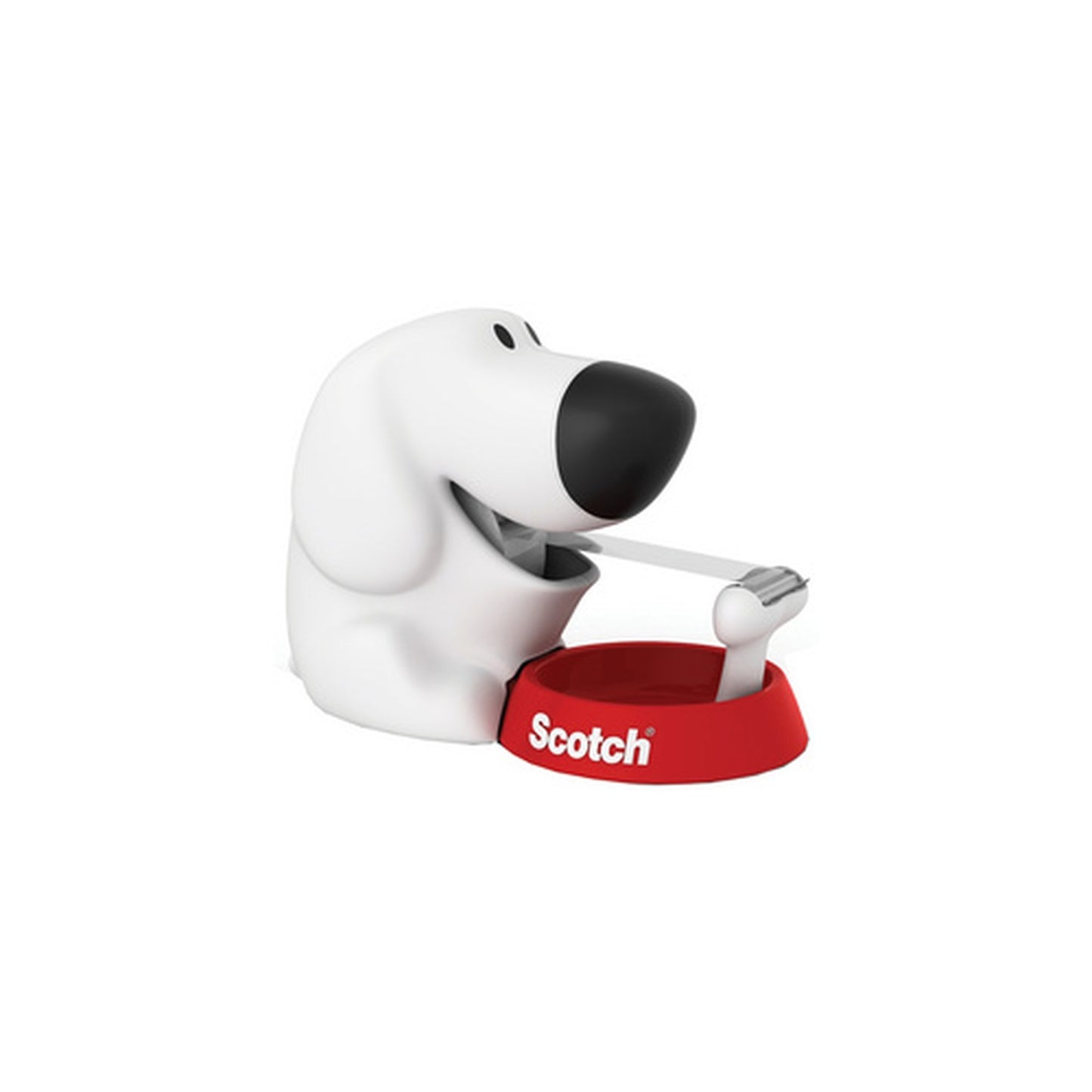 3M Scotch Dévidoir de bureau "Dog", en forme de chien,équipé