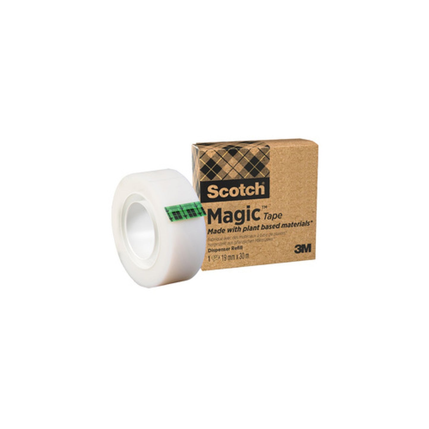 3M Scotch Ruban adhésif Magic 900, 19 mm x 30 m