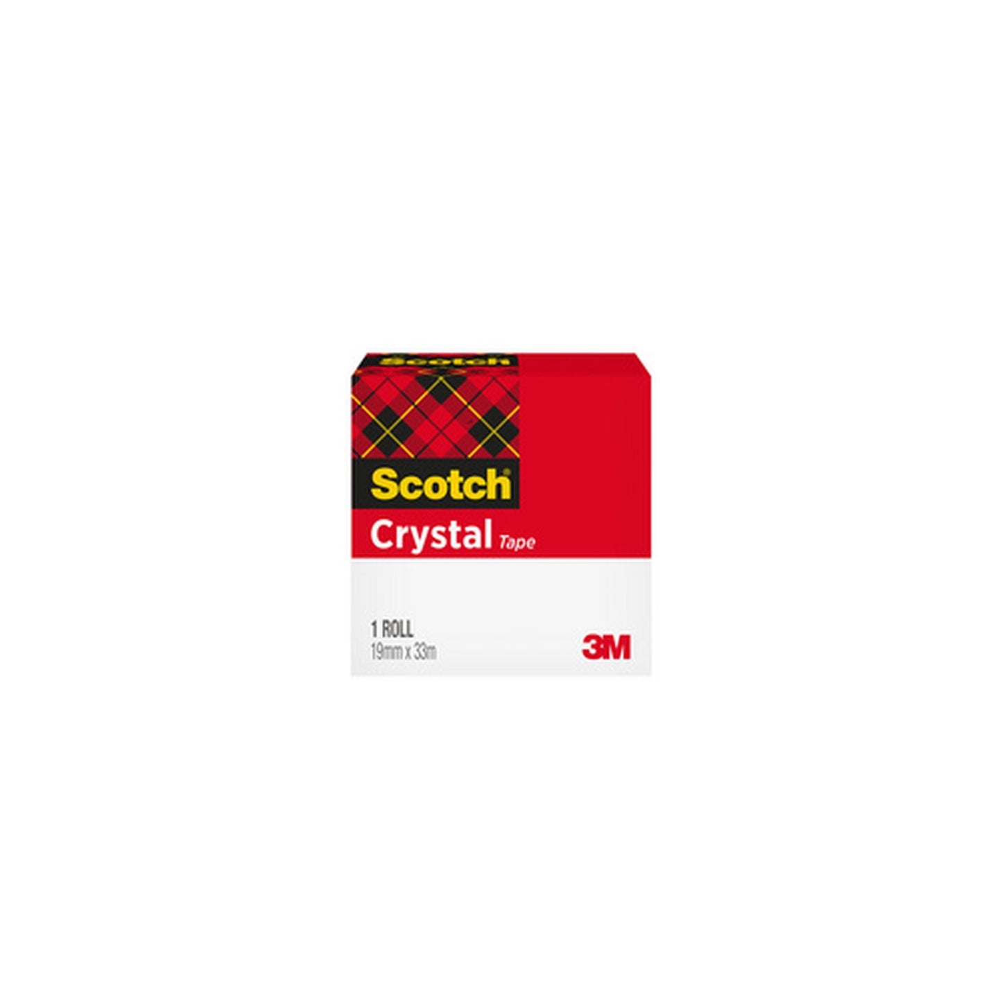 3M Scotch Ruban adhésif Crystal Clear 600, 19 mm x 15 m, 2+1
