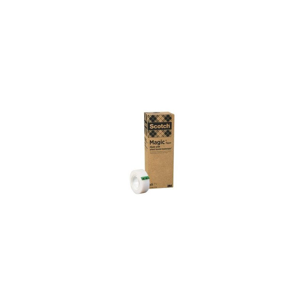 3M Scotch Ruban adhésif Magic 900, 19 mm x 33 m, lot de 9
