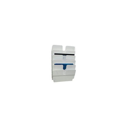 DURABLE Set de porte-brochures mural "FLEXIPLUS 6", A4