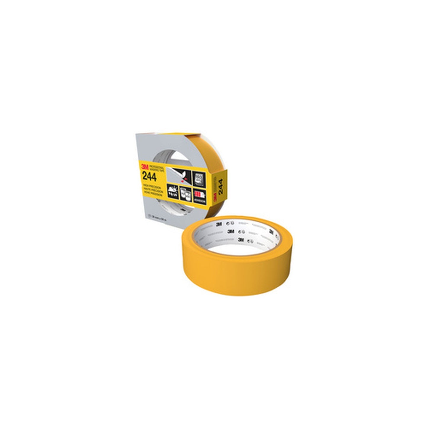 3M Ruban adhésif de masquage 244 Gold, 18 mm x 50 m