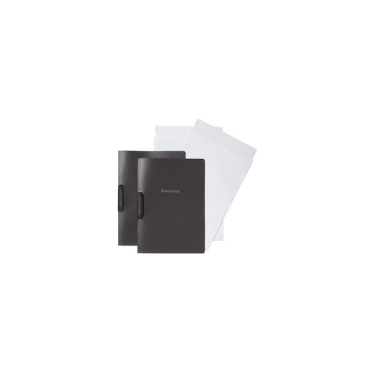 DURABLE Bewerbungs-Set DURASWING JOB, DIN A4, anthrazit