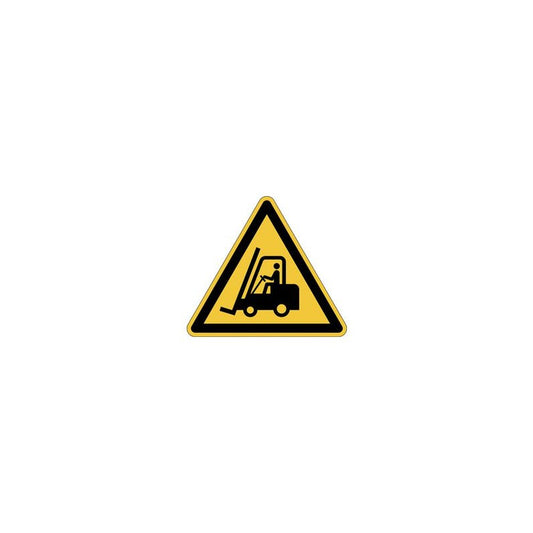 DURABLE Panneau de signalisation "attention chariots