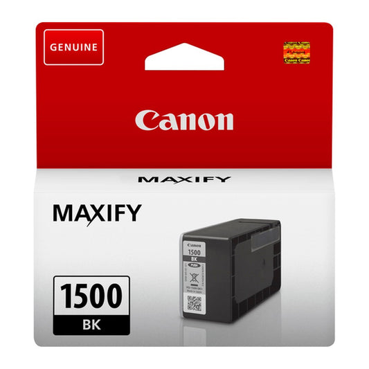 Cartouche d'origine Canon 9218B001 / PGI-1500 BK - noire