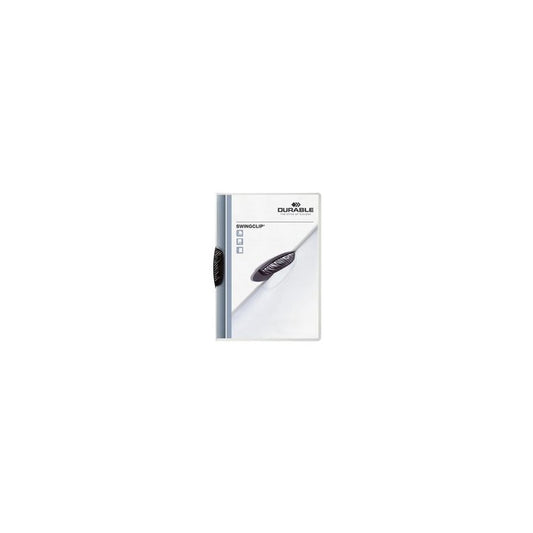 DURABLE Chemise à clip SWINGCLIP, format A4, clip bleu