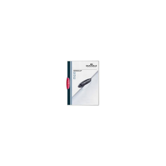 DURABLE Chemise à clip SWINGCLIP, format A4, clip pourpre