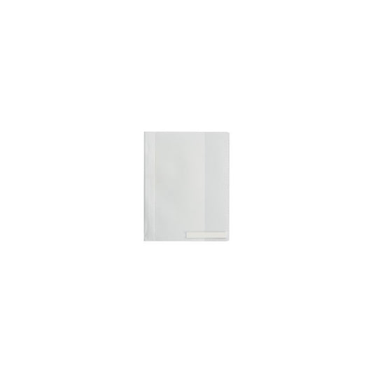 DURABLE Chemise à lamelle, format A4, en PVC, blanc