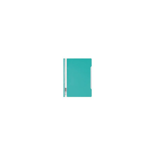 DURABLE Chemise à lamelle, A4, en PP, turquoise