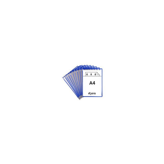 djois by tarifold Poche à pivot, A4, bleu x10