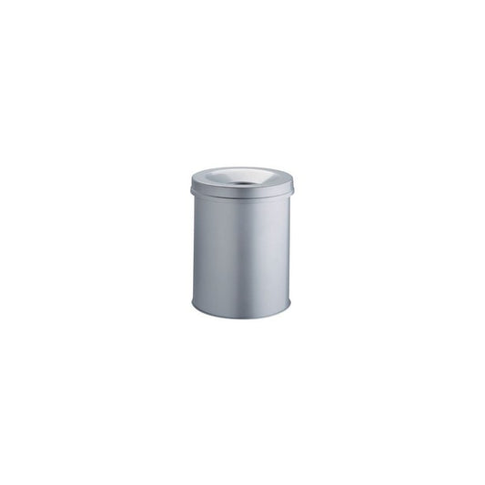 DURABLE Poubelle SAFE, rond, 30 litres, gris