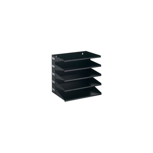DURABLE Station de tri Business, 5 compartiments, noir