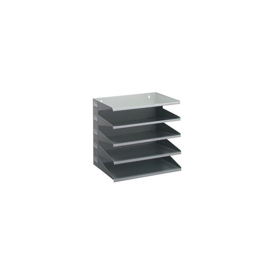 DURABLE Station de tri Business, 5 compartiments, gris