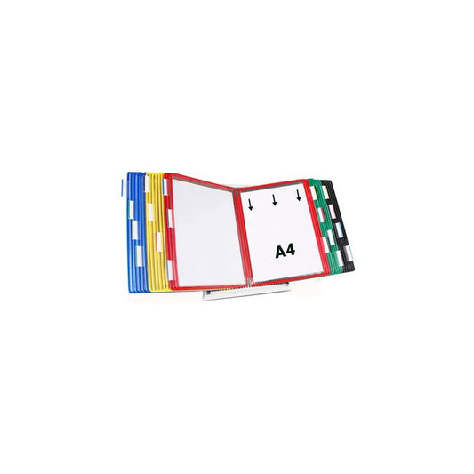 djois by tarifold Kit pupitre métal, avec 30 poches à pivot